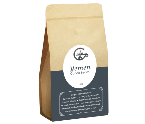 Yemen coffee beans